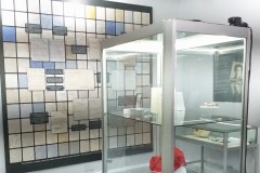 The Letter Wall and the Central cabinet