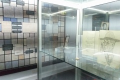 Detailed view of artefacts in the Central Cabinet