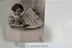Postcard to Penny from France