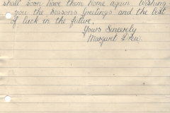 Letter: 2/8 from Mrs Margaret Drew (page 2)